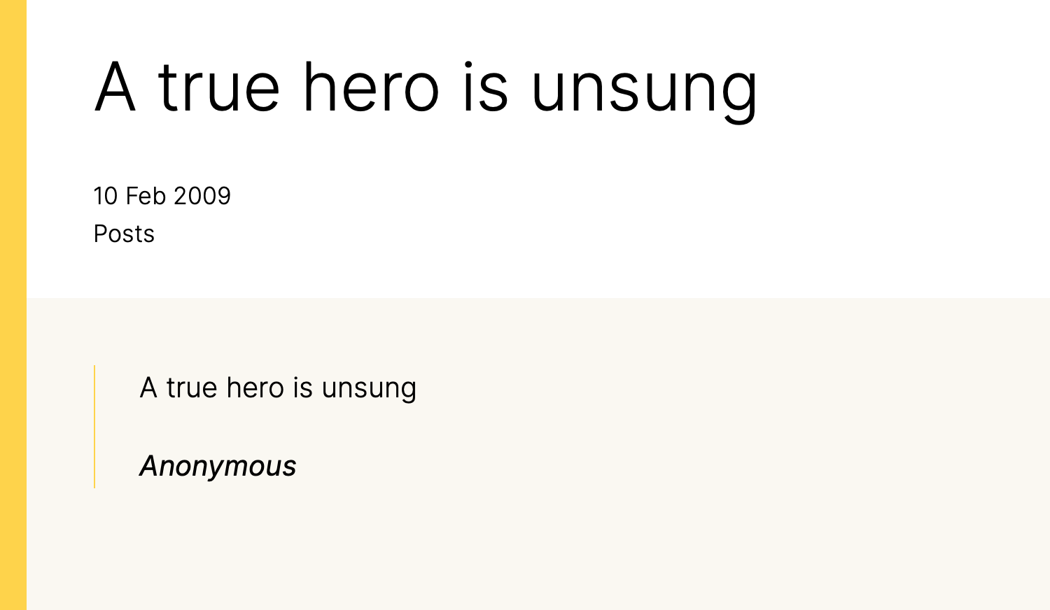 Documenteering archive 2009