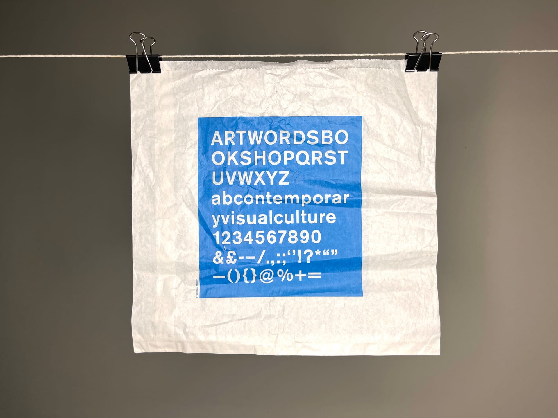 Art Words Bookshop bag