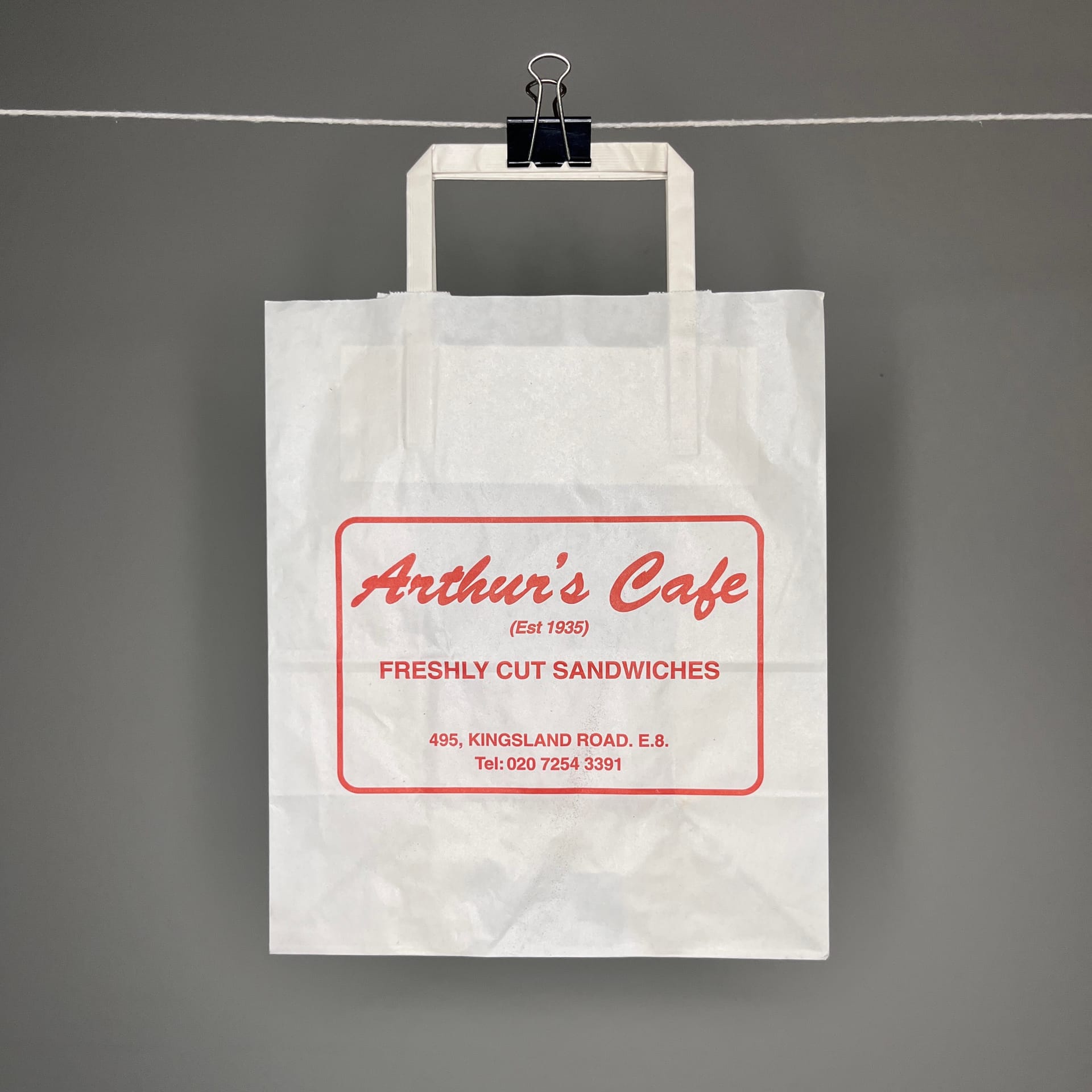 Arthur's Cafe bag