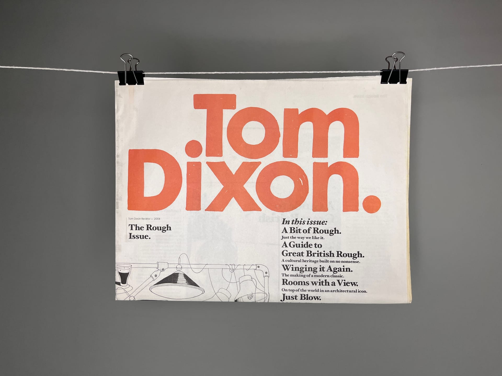 Tom Dixon The Rough Issue